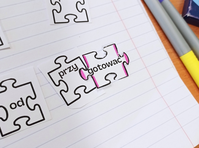 Rodzina wyrazów - puzzle