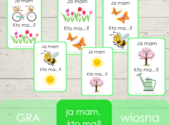 Ja mam, kto ma? - wiosna