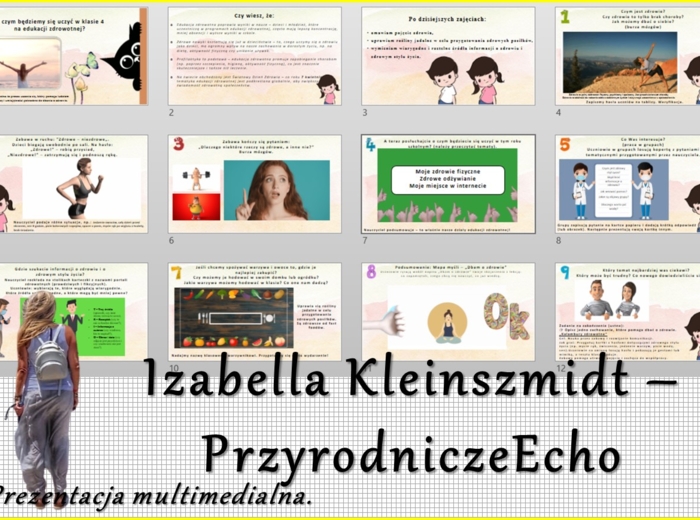 Prezentacja multimedialna w PowerPoint „O czym będziemy się uczyć na zajęciach edukacji zdrowotnej w klasie 4?”. Edukacja zdrowotna. Klasa 4. Dział „Moje zdrowie fizyczne”.