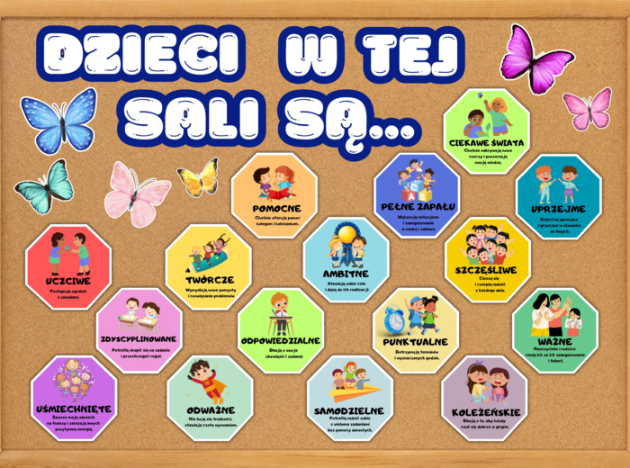 DZIECI W TEJ SALI SĄ...