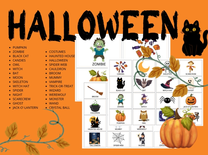HALLOWEEN flashcards