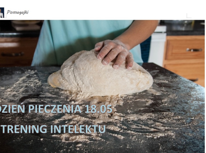 🍩🧁Trening intelektu - Dzień Pieczenia 18.05