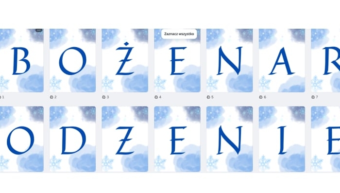 BOŻE NARODZENIE- napis, girlanda