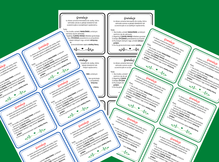 GRATULACJE - wklejka