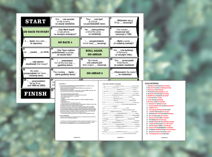 PAST SIMPLE 06 – z określonym momentem z przeszłości