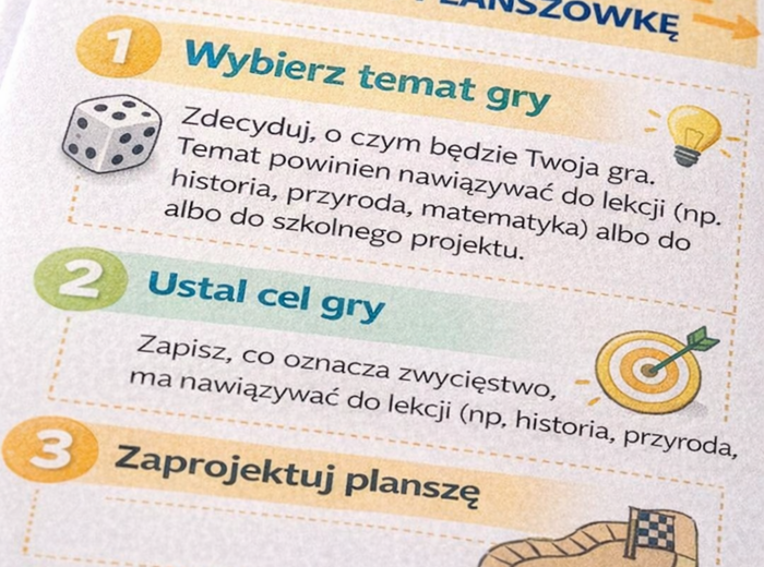 Planszówki DIY z kartonu i markerów