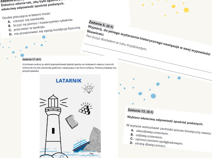 Latarnik - zestaw do pracy z lekturą