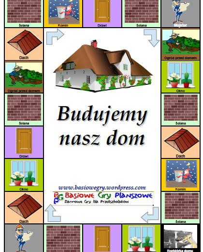 Budujemy nasz dom – Gra planszowa