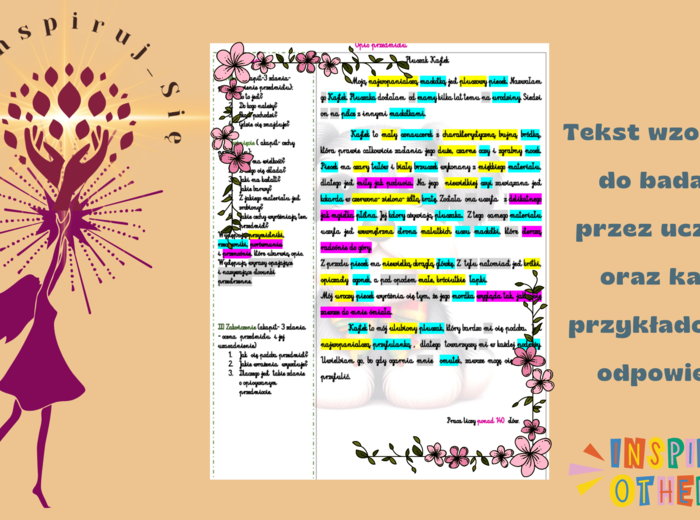 Opis przedmiotu - karty pracy do klas IV-VI , zestaw materiałów - ocenianie kształtujące