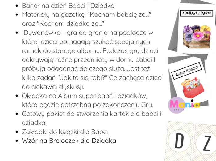 Dzień Babci i Dziadka