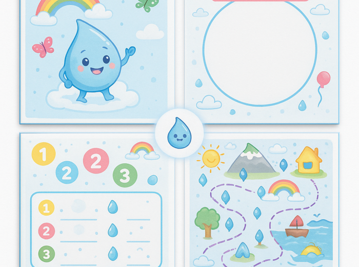 Deszczowa przygoda Kropelki Zosi