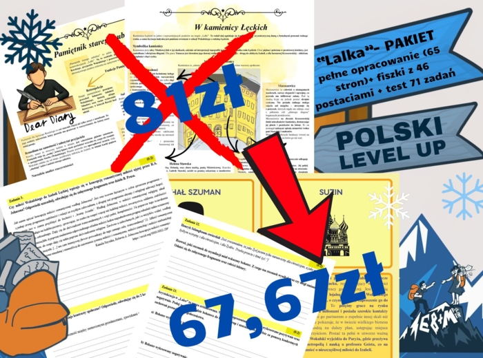 Lalka_pakiet 4 elementy_Polski Level Up