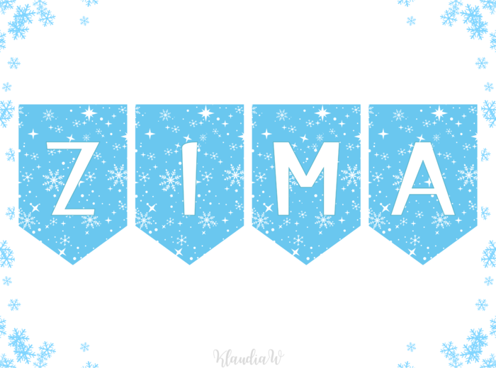 GIRLANDA - ZIMA, WITAJ ZIMO!