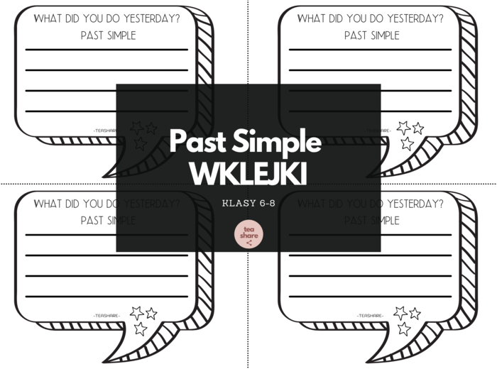 Past Simple - wklejki