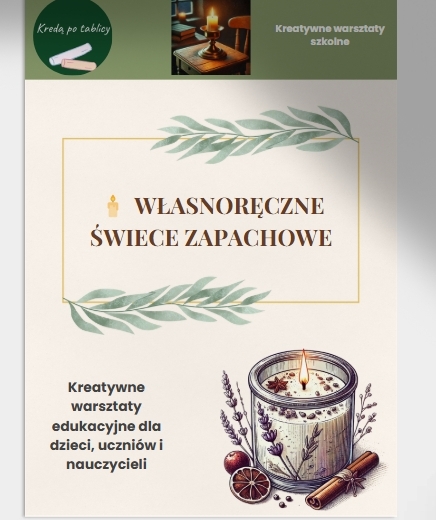 Własnoręczne świece zapachowe