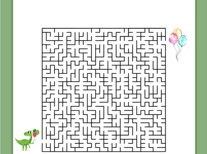 LABIRYNTY Z DINOZAURAMI- 5 LABIRYNTÓW