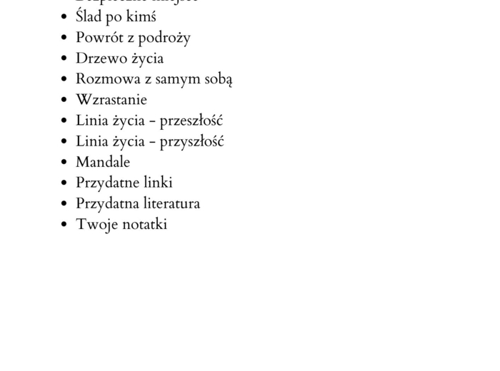 Żałoba – karty pracy