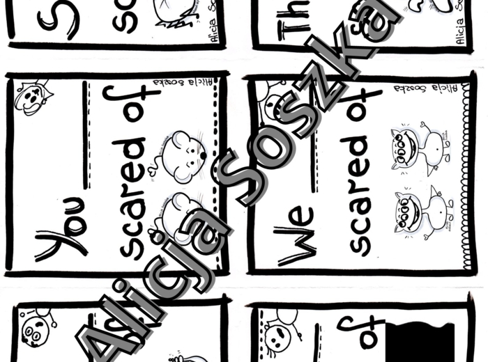 Be scared of ... by Alicja Soszka /wprowadzenie wyrażenia/