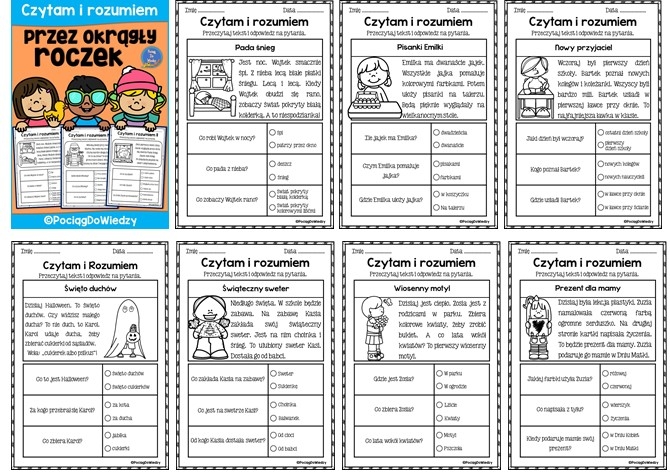 Czytam i rozumiem - Przez okrągły roczek