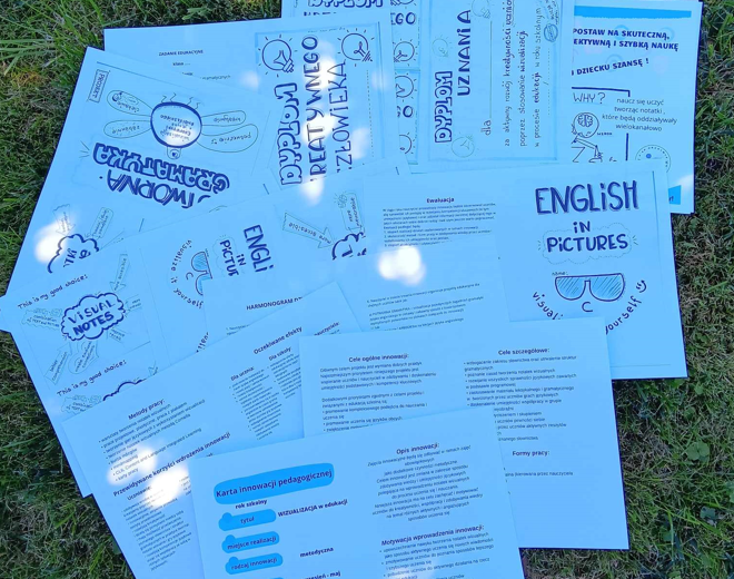 innowacja pedagogiczna z ANGIELSKIEGO - WIZUALIZACJA W EDUKACJI