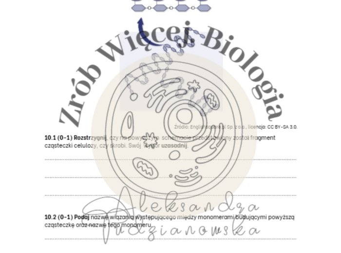 Minizbiór zadań autorskich z chemicznych podstaw życia