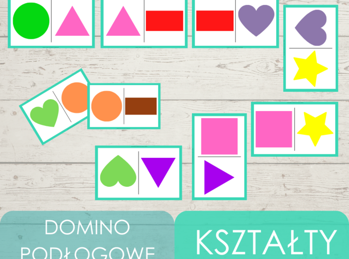 Gra domino - kształty