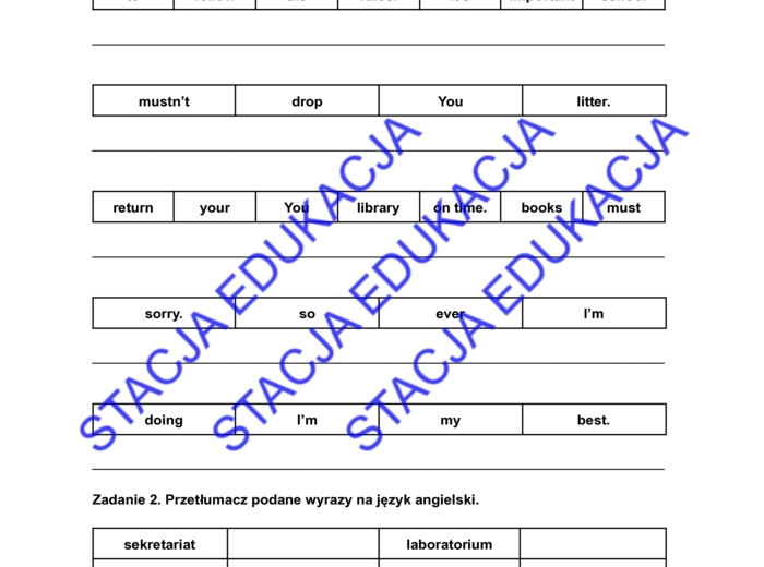 Karta pracy – Brainy 5, Unit 5 (gramatyka) | Zgodna z podręcznikiem Macmillan