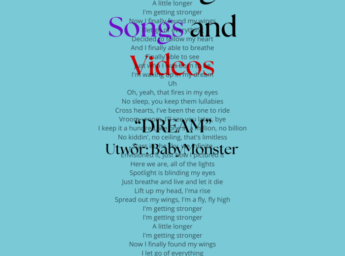 Angielski z piosenką "Dream" zespołu BabyMonster