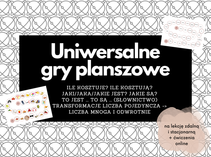 UNIWERSALNA gra polski dla obcokrajowców