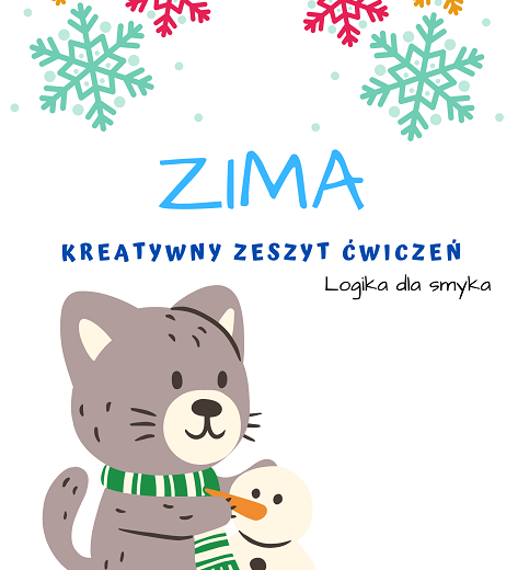 Zima - kreatywne karty pracy
