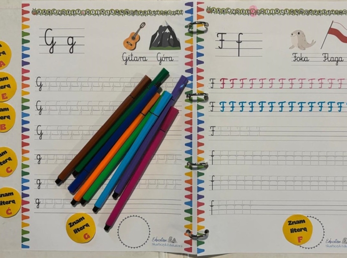 ALFABET - nauka pisania