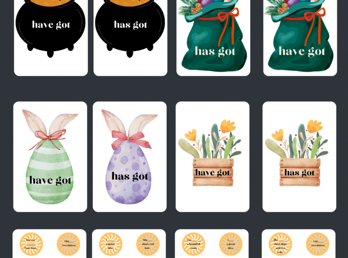 Gra "have got/has got"