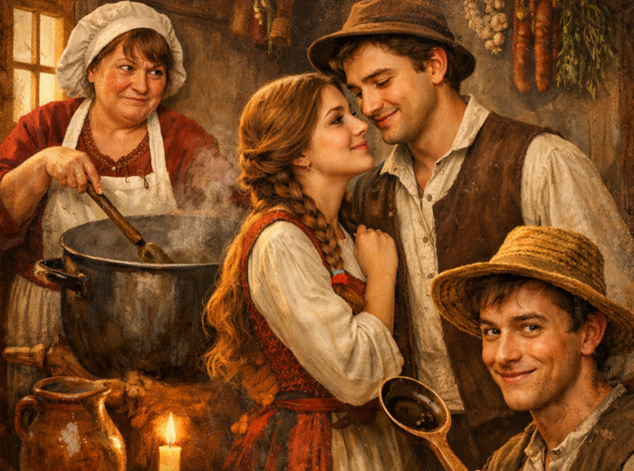 „MIŁOŚĆ Z GARNKA NIE WYKIPIAŁA” Scenariusz ludowego przedstawienia walentynkowego