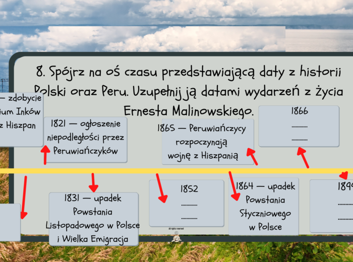 "Polski wizjoner w Andach", sylwetka Ernesta Malinowskiego