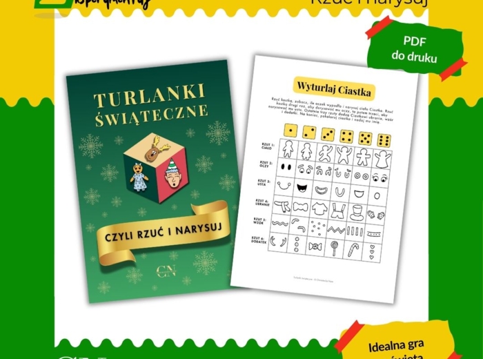 Wyturlaj Ciastka - kreatywna gra bożonarodzeniowa dla dzieci i rodziny