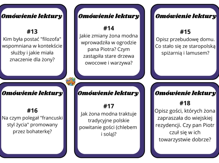 Żona modna - karty z pytaniami