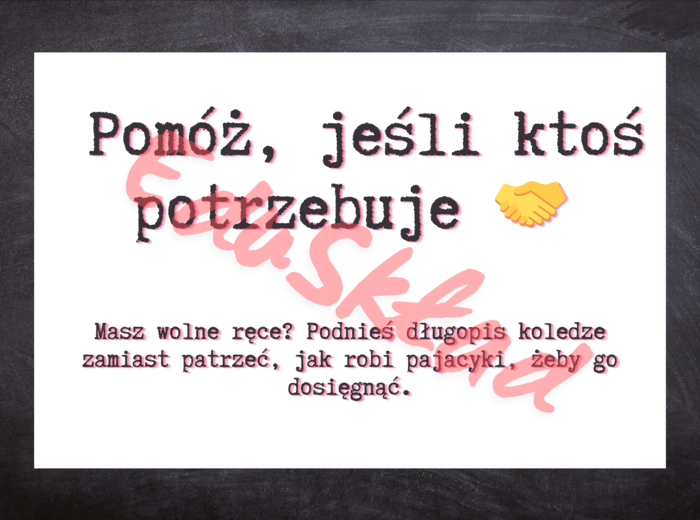 🛎️ Zasady bezpiecznej przerwy - materiał na gazetkę