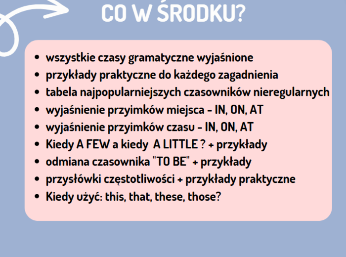 OGARNIJ ANGIELSKĄ GRAMATYKĘ, ZAGADNIENIA GRAMATYCZNE, E8, MATURA