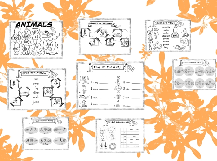 TIGER & FRIENDS 1 Unit 5 Wild animals, physical actions