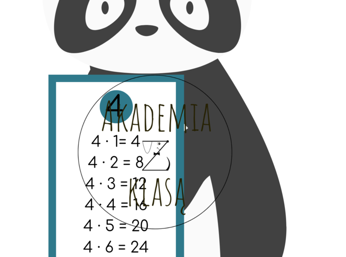 ZWIERZAKI MNOŻNIAKI - PLANSZE EDUKACYJNE Z TABLICZKĄ MNOŻENIA (OD 1 DO 10)