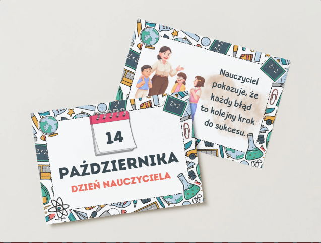 Dzień Edukacji Narodowej - DZIEŃ NAUCZYCIELA - GAZETKA 40 stron