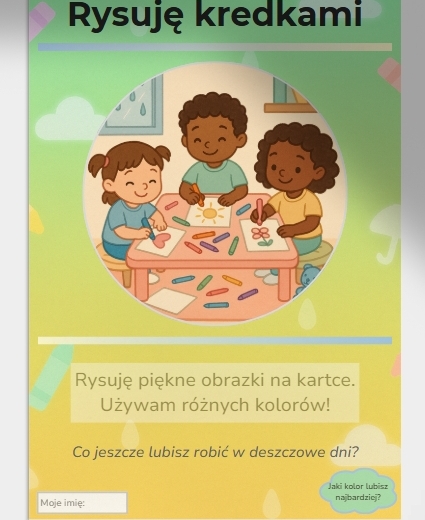 Co można robić, gdy pada deszcz?