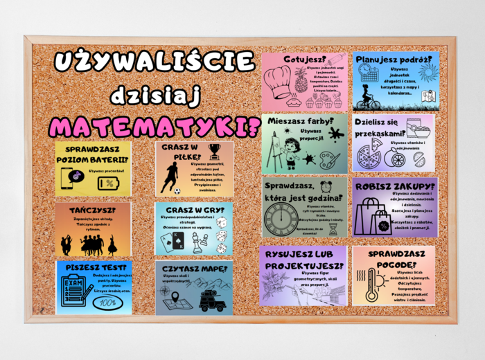 Całoroczna gazetka- matematyka