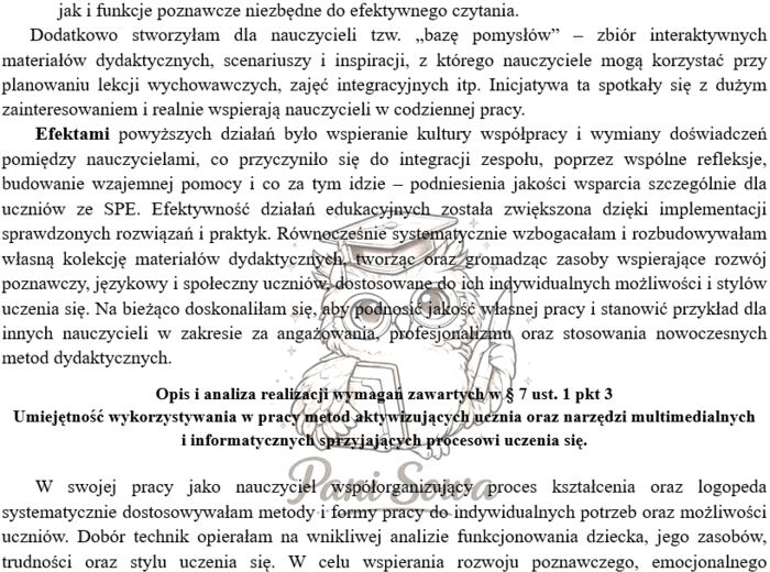 Opis i analiza - awans zawodowy NOWE ZASADY