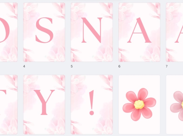 WIOSNA ACH TO TY! -GIRLANDA