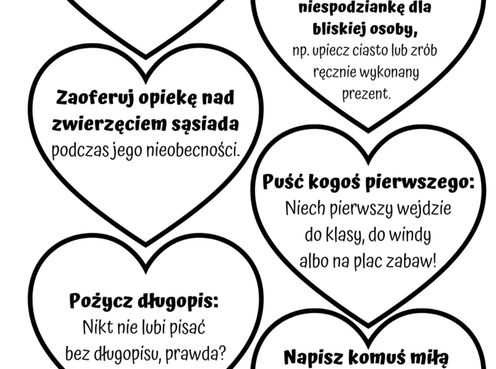 Zestaw materiałów na DZIEŃ ŻYCZLIWOŚCI