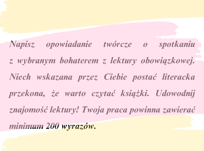 Opowiadanie wzór! Hit na egzamin ósmoklasisty 2025!