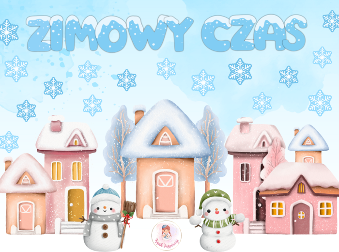 ❄️🏠 Zimowy czas – dekoracja 🏠❄️