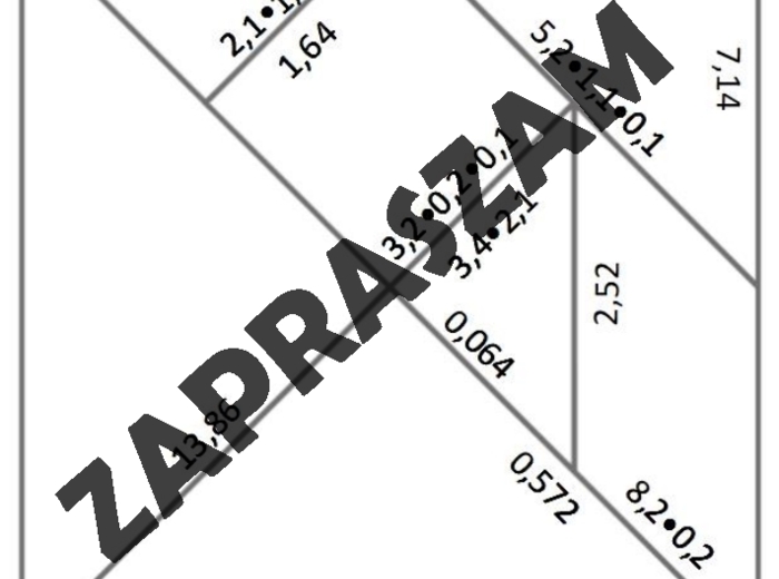 Tangram - mnożenie ułamków dziesiętnych