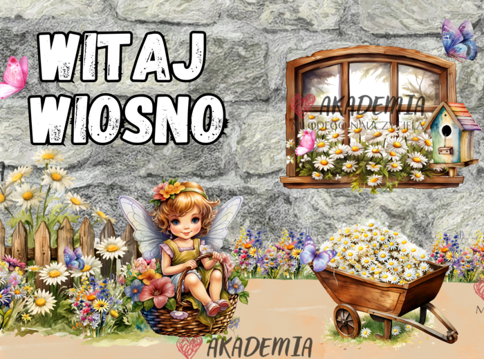 GAZETKA WIOSNA WITAJ WIOSNO